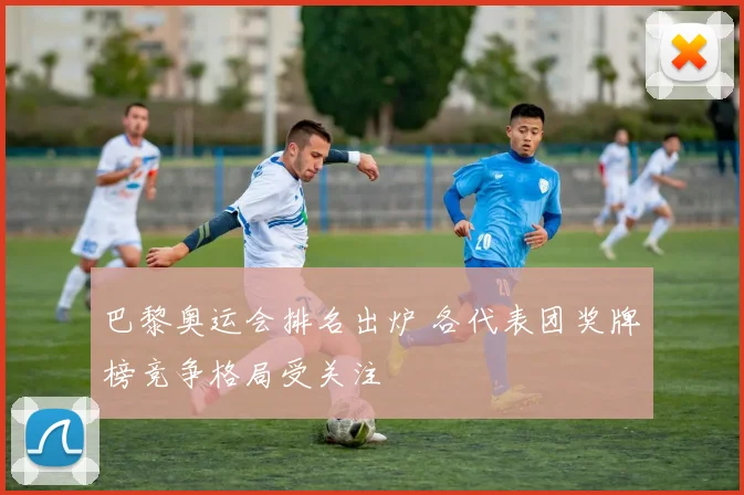 巴黎奥运会排名出炉 各代表团奖牌榜竞争格局受关注
