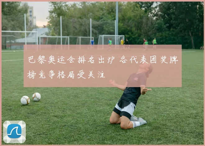 巴黎奥运会排名出炉 各代表团奖牌榜竞争格局受关注