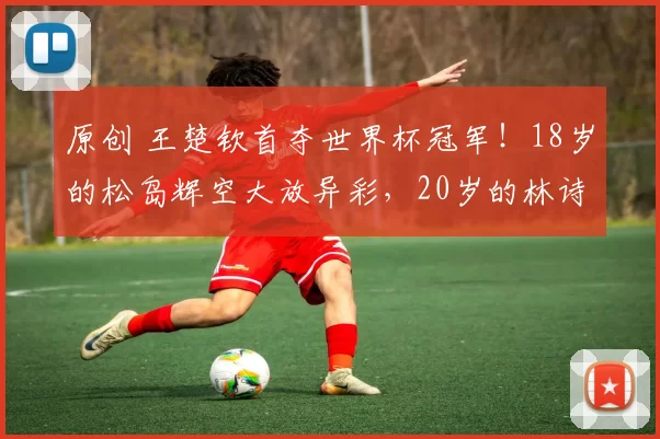 原创 王楚钦首夺世界杯冠军！18岁的松岛辉空大放异彩，20岁的林诗栋在哪呢？